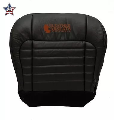 2001-2003 Ford F150 Harley Davidson Driver Side Bottom Leather Seat Cover Black • $109.99