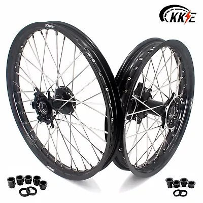 KKE 21/19  MX Wheels Rim Fit Yamaha YZ125 YZ250 YZ250F YZ450F 2003-2024 Cast Hub • $399