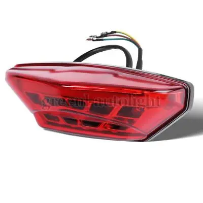 Motorcycle LED Tail Light Rear Brake Stop Running DRL Universal ATV Dirt Bike • $15.98