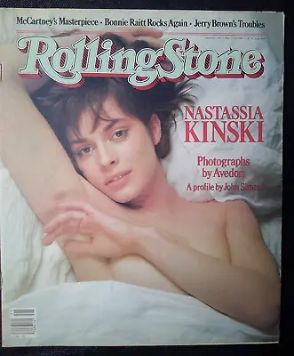 Rolling Stone Magazine #370 May 1982 Nastassia KINSKI  No Mailing Label • $16.06
