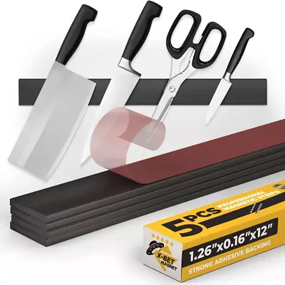 Magnetic Tape - Knife Magnetic Strip With Adhesive Backing For Multipurpose Use  • $28.11