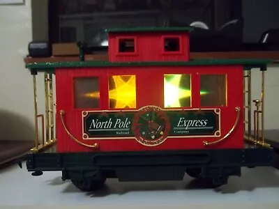 EZTEC North Pole Express Christmas Train Replacement Light Caboose Gauge G • $22.99