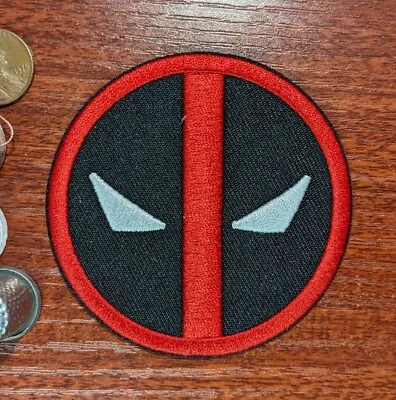 Deadpool Patch Disney Marvel Comics Superhero Embroidered Iron On Patch 3  • $5