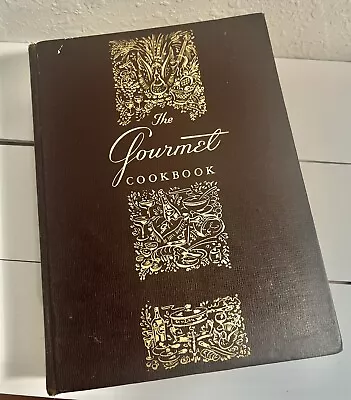 Vtg The Gourmet Cookbook 1950 Edited The Magazine Of Good Living 7th Print 1955 • $12
