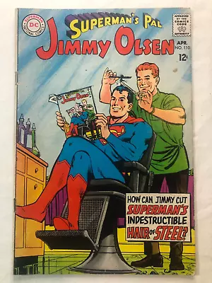 Superman's Pal Jimmy Olsen #110 Apr 1968 Vintage Silver Age DC Comics Very Nice! • $25.65