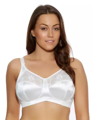 Elomi Caitlyn El8033 White Wireless Side Support Bra • $49.99