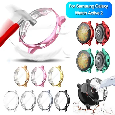 TPU Screen Protector Shockproof Cover Case For Samsung Galaxy Watch Active 2 1 • $7.69