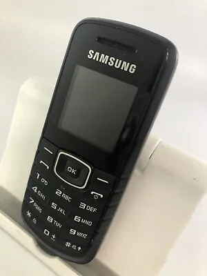 Incomplete Samsung E1080i Black Unknown Network Mobile Phone 1.4  Screen Display • £5.99