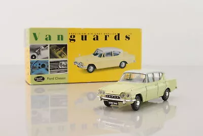 Vanguards VA35003; Ford Consul Classic; Panama Yellow & White; Very Good Boxed • £14.99