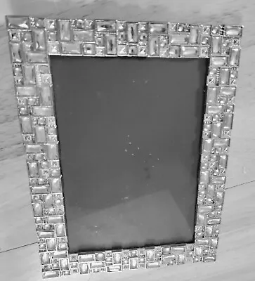 Sheffield Home Photo Frame Mosaic Sparkly Crystal Stones Rhinestone Style 4x6  • $14.99