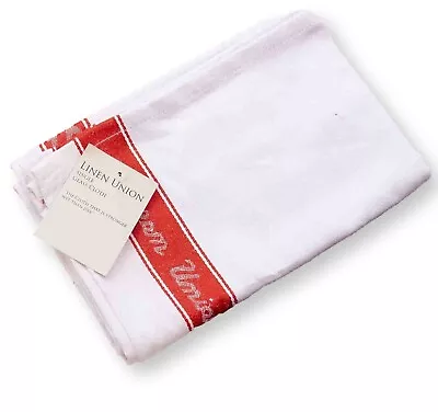 3pc Linen Bar Glass Cloth Tea Dish Towel Clothes Dry Cleaning Kitchen Restaurant • £7.95