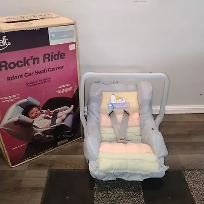 Vintage Rock'N Ride Carri-Cradle Baby Seat NEW WITH BOX And MANUAL • $699.99