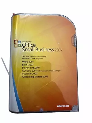 Microsoft Office 2007 Small Business Edition Full Version W/product Key • $26.10