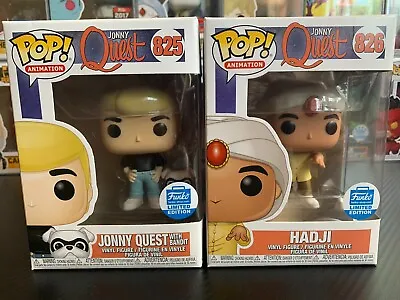 Funko Shop Exclusive Johnny Quest With Bandit And Hadji Funko Pop • $60