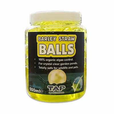 £10.69 • Buy Tap Pond Barley Straw Balls 500ml Water Treatment Koi Fish Safe