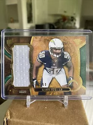 2013 Topps Triple Threads MANTI TE’O Jumbo Rookie Jersey #/50 Green RC Chargers • $7.95