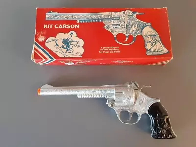 Kilgore Kit Carson Cap Pistol With Box Excellent Condition • $20.19