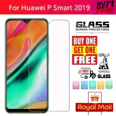 For Huawei P Smart 2019 Y6 2019 Y7 2019 Y7 Pro Tempered Glass Screen Protector • £2.99