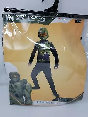 NEW Boys Disguise Halo Infinite Master Chief Costume Child Halloween SMALL 4-6 • $16.99