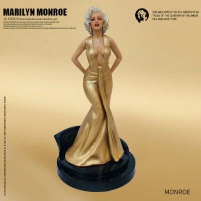 18cm Marilyn Monroe Gentlemen Prefer Blondes Figure Statue Doll Model Figurines • £13.09