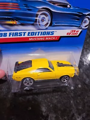 Hot Wheels 1998 First Edition Mustang Mach 1 Variation • $34