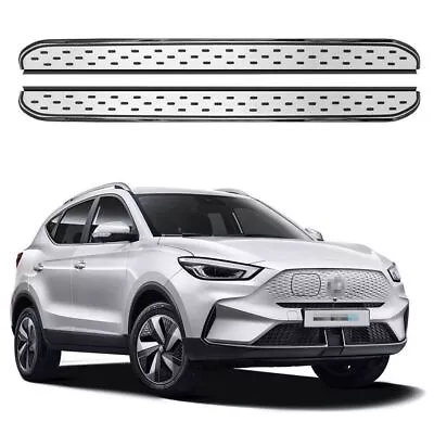 2PCS Fixed Running Boards Fits For MG ZS 2020-2024 Side Steps Nerf Bar Silver • $654.85