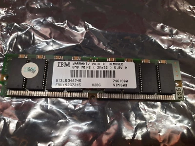 £7.99 • Buy IBM 8mb 70ns 72pin SIMM FRU:92G7245