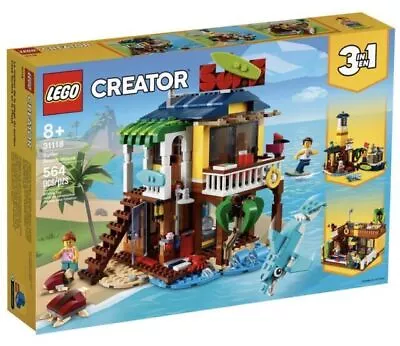 LEGO CREATOR 31118 Surfer Beach House Light House • $85