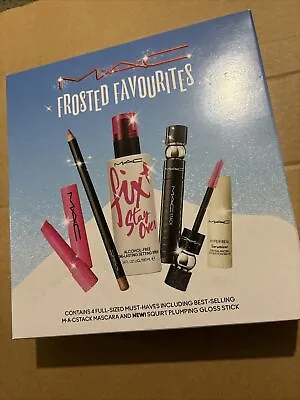 MAC Frosted Favourites Beauty Gift Set Limited Edition NEW • £37.99