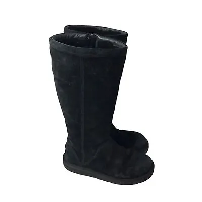 UGG Australia Greenfield Tall Boots #1891 In Black Size 8 • $80
