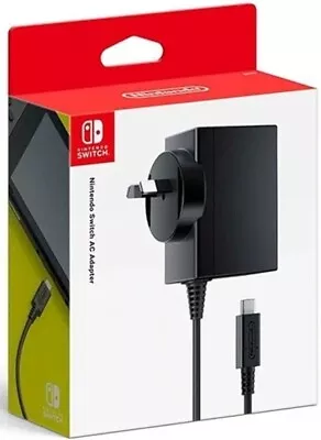 NINTENDO Switch Power Supply Cable AC Adaptor Wall Plug Charger • $32.99