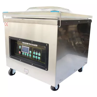 $1399 • Buy 110V Single Chamber Vacuum Packaging Machine With Casters Stainless Steel Body