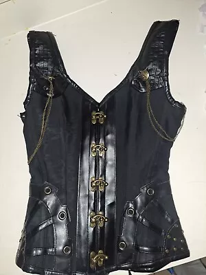 Gothic Steampunk Corset For Women • $40