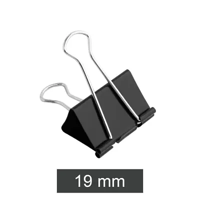 £1.89 • Buy Bulldog Foldback Clips Metal Paper Binder Grip - 19mm, 25mm, 30mm, 41mm, 50mm