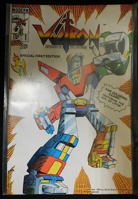 Voltron Defenders Of The Universe 1 Modern Comic Cartoon Vogel Ayers 1985 Vf • $25