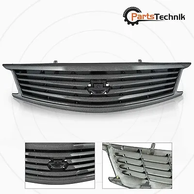 For 2010-2013 Infiniti G37 G25 Q40 Sedan 4 Door Front Grille Carbon Fiber Grill • $72.99