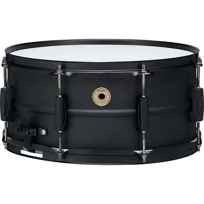 Tama 14  Metalworks Black On Black Steel Snare Drum BST1465BK • £144.99