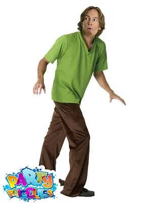 £33.99 • Buy Adult Shaggy Costume Mens Scooby Doo Cartoon World Book Day Fancy Dress Outfit