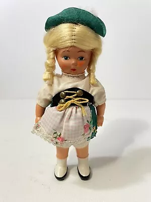 Vintage Doll Blonde Girl With Braids • $8.50