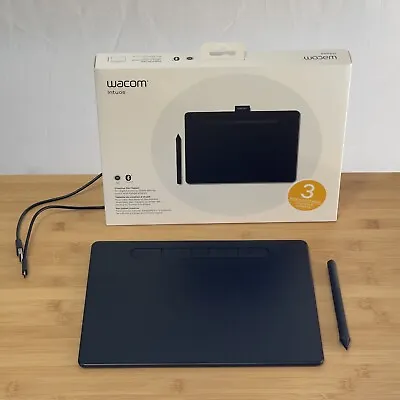 Wacom Intuos Medium Bluetooth Graphics Drawing Tablet - 10.4x7.8x0.4 In - Black • $49