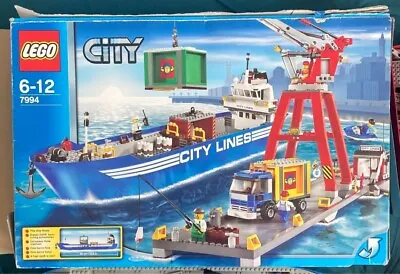 £149.21 • Buy LEGO City 7994 Large Port Freight Ship Incomplete