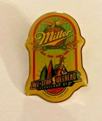 Very Nice 1997 NBA All Star Weekend Miller Lite Pin Very Rare • $13.54