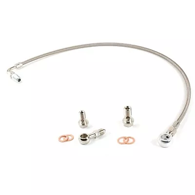 4AN Oil Feed Line For MAZDA RX-7 FC3S FD3S W/ BorgWarner S200 S300 S366 Turbo • $59.01