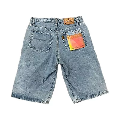 Vintage Z Cavaricci Shorts Mens 32 90s Streetwear Relaxed Fit Distressed Denim • $99.99