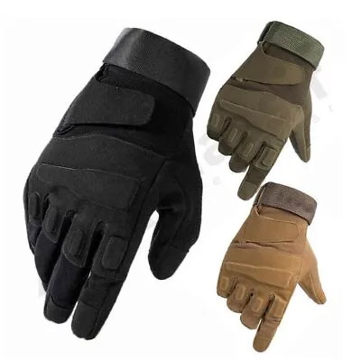 Winter Military Warmer Gloves Motorcycle Racing Tactical Army Full Finger Gloves • $11.98