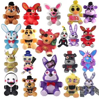 30 Styles FNAF Five Nights At Freddy's Springtrap Foxy Bear Plush Doll Kids Toy • £11.90