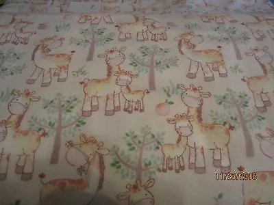 Giraffe & Baby~ Baby Toddler Sheets Set FLANNEL • $36.99