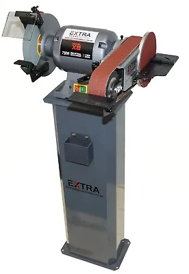 Bench Grinder/Belt Linisher/Disc Sander With Pedestal Stand (Linisher Swivels) • $465.30