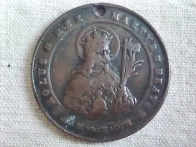 Antique Charles 1st Bronze Commemorative Medallion • £20