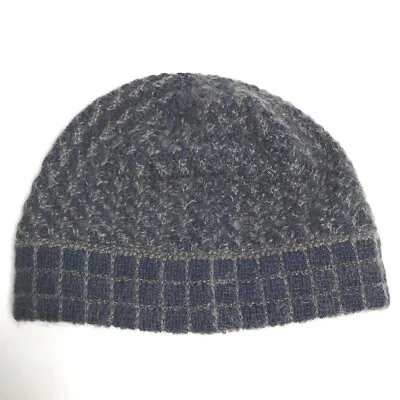 LOUIS VUITTON M75052 Hat Beanie Knit Cap Knit Hat Navy Based/Gray Based • $145